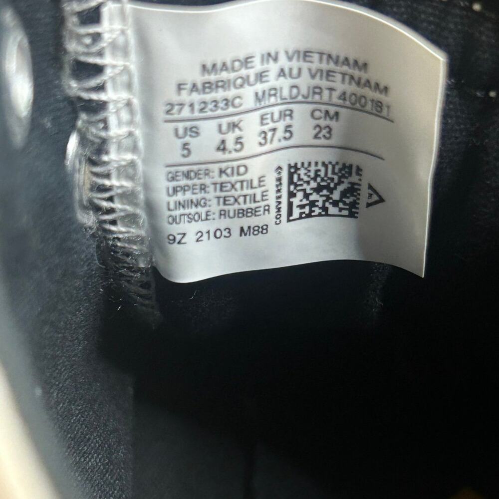 Blk/Wht Converse Unt1tl3d 'Script Print - Classic… - image 7